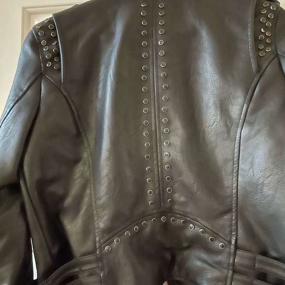 Vigoss Studded Faux Leather Jacket - Picture 5 of 7